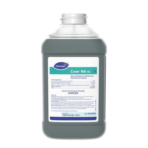 Diversey Disinfectant Bathroom Cleaner, 2.5L Bottle, 2 PK - 5546264