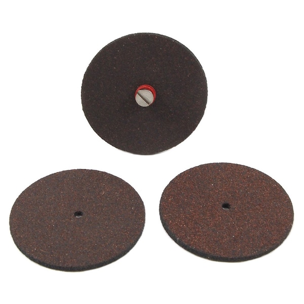 Kit de ruedas de corte Forney, 1-1/4 pulgadas con mandril de 1/8 de pulgada, 4 piezas - 60222