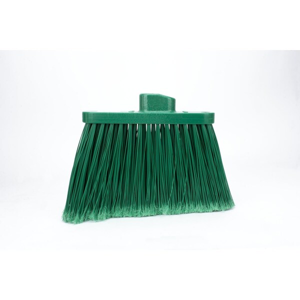 Carlisle Foodservice Med-Duty Angle Broom Head, 12", Grn, PK12 - 36867EC09
