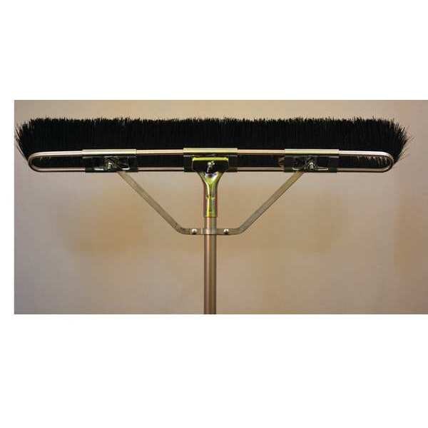 Bruske Products Brush, Black, Medium, Brace, Steel, 29 in., Medium, Black - 2156-CS-X