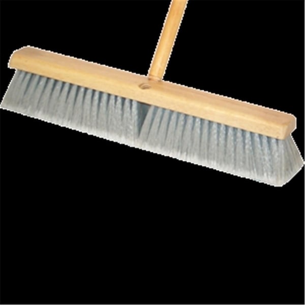 Homestead 10652 18 in. Grey Synthetic Broom - Grey - 18 in. - HO3579207