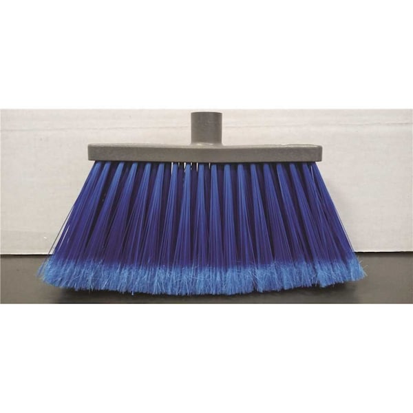 Renown Blue Bristle Angle Broom Head It Is Made From 100% Recycled Plastic Bottles - BR-00403STBHP