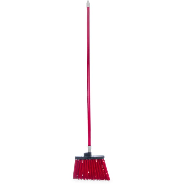 Carlisle Foodservice Angle Broom Unflagged, 56", Red, PK12 - 41083EC05