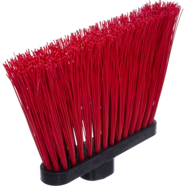 Carlisle Foodservice Angle Broom Unflagged, 56", Red, PK12 - 41083EC05