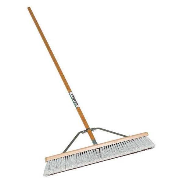 Seymour Midwest Economy Duo Broom, 24", 60" Wood Handle - 82902