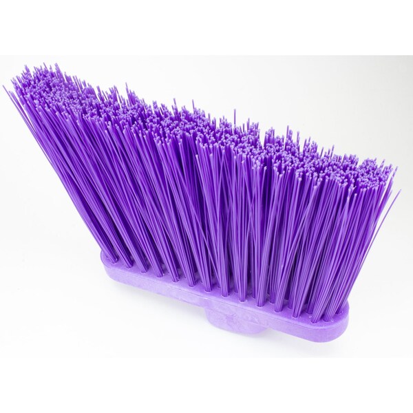 Carlisle Foodservice Hvy-Duty Angle Broom Head, 12", Prp, PK12 - 36868EC68
