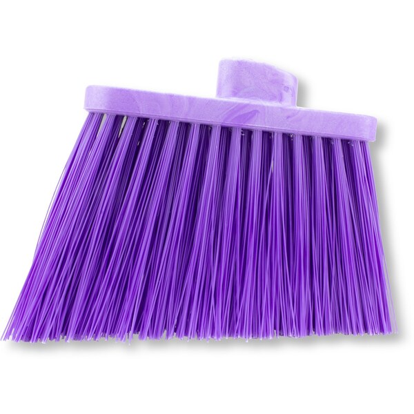 Carlisle Foodservice Hvy-Duty Angle Broom Head, 12", Prp, PK12 - 36868EC68