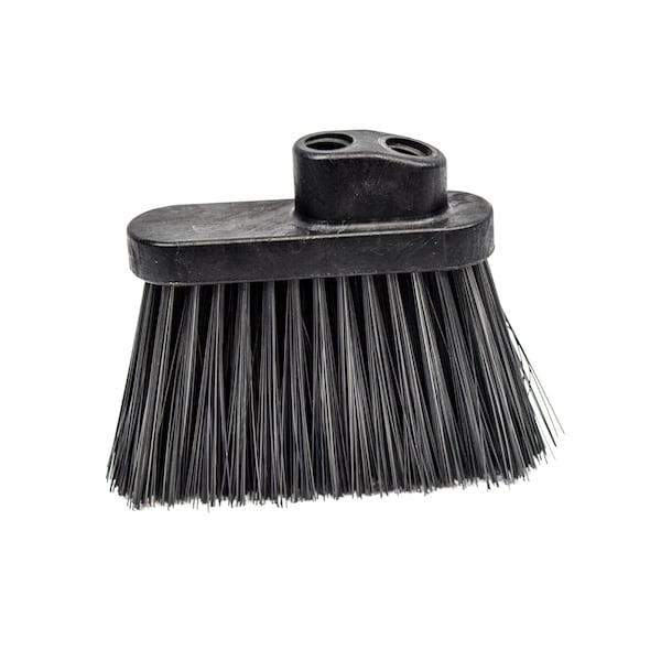 Malish Broom Angle and Upright Sweep, 6 in, Black - 055909SP