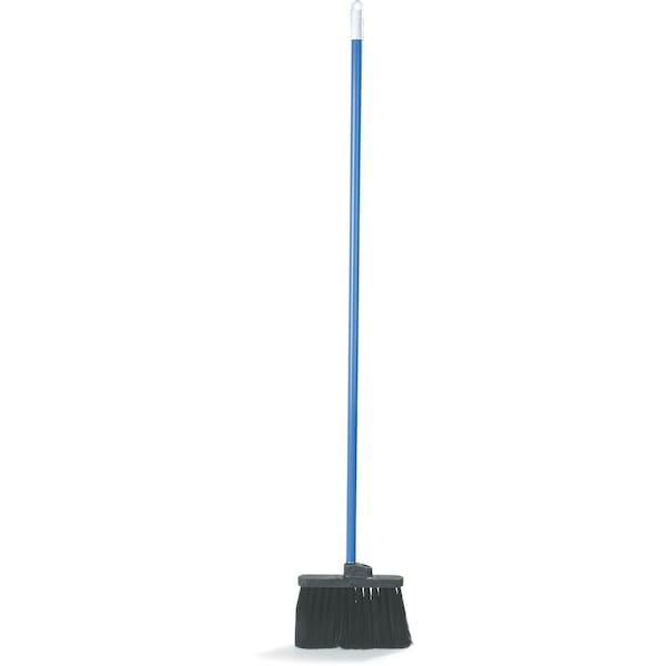 Carlisle Foodservice Unflagged Broom, 11", w/48" Mtl Hndl, PK12 - 3686403