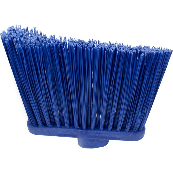 Carlisle Foodservice Hvy-Duty Angle Broom Head, 12", Blu, PK12 - 36868EC14