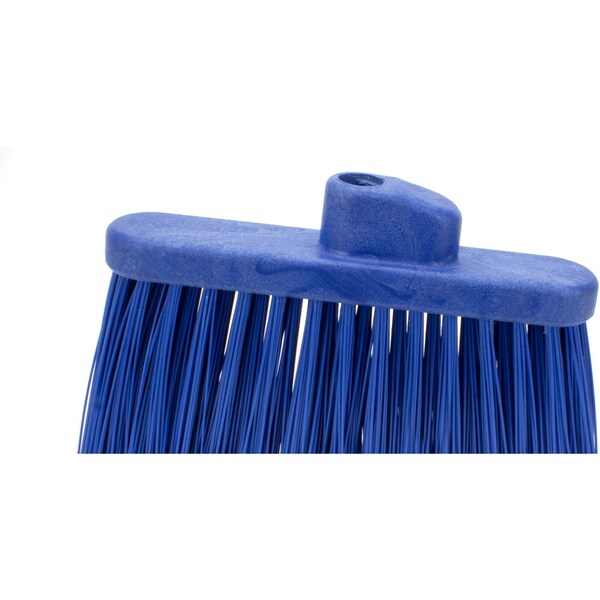 Carlisle Foodservice Hvy-Duty Angle Broom Head, 12", Blu, PK12 - 36868EC14