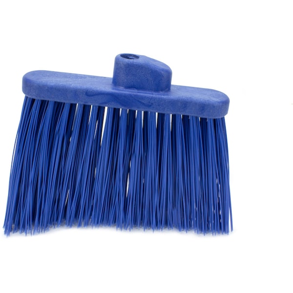 Carlisle Foodservice Hvy-Duty Angle Broom Head, 12", Blu, PK12 - 36868EC14