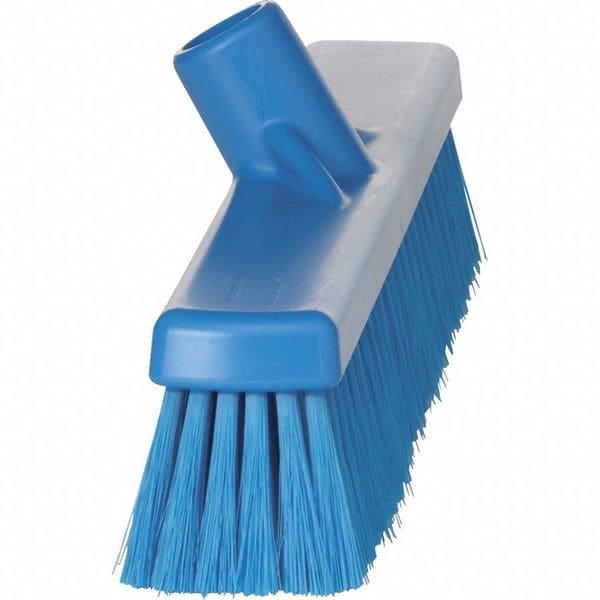 Vikan 16 in Sweep Face Broom Head, Medium, Synthetic, Blue - 31793