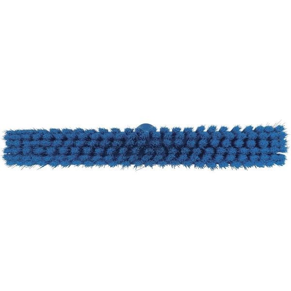 Vikan 16 in Sweep Face Broom Head, Medium, Synthetic, Blue - 31793
