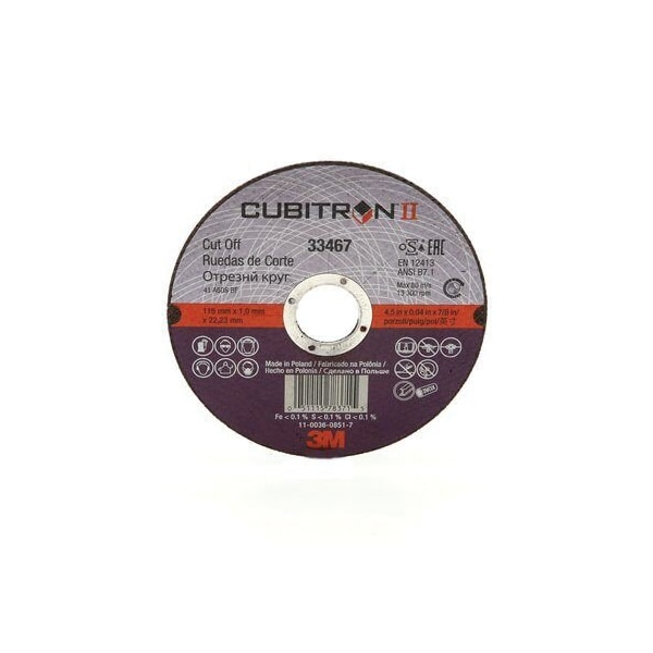 3M 33467, PSG COW, 4.5x0.04x7/8 in, 30/CV, 5PK - 7100032407

3M 33467, PSG COW, 4.5x0.04x7/8 pulgadas, 30 piezas por caja, paquete de 5 - 7100032407