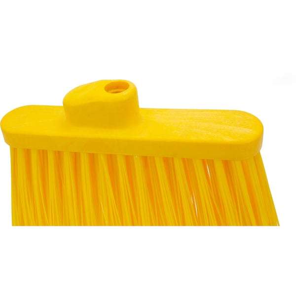 Carlisle Foodservice Hvy-Duty Angle Broom Head, 12", Ylw, PK12 - 36868EC04