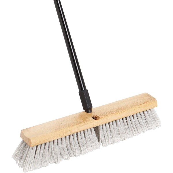 All-Source 18 In. W. x 60 In. L. Metal Handle Alpine Plus Push Broom - 89502