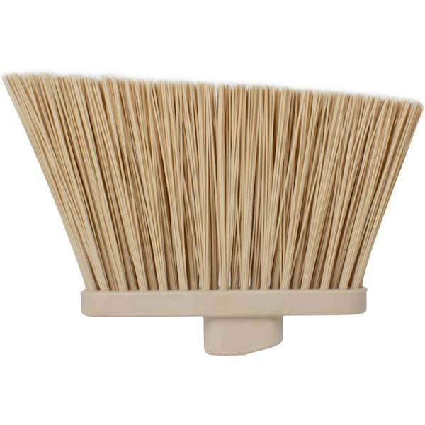 Carlisle Foodservice Hvy-Duty Angle Broom Head, 12", Tan, PK12 - 36868EC25
