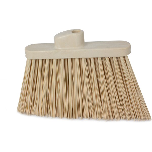 Carlisle Foodservice Hvy-Duty Angle Broom Head, 12", Tan, PK12 - 36868EC25