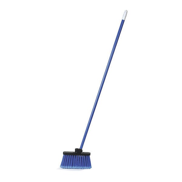 Carlisle Foodservice Wide Lt Lobby Broom, Flgd w/Thrd Hdl, PK12 - 3686314