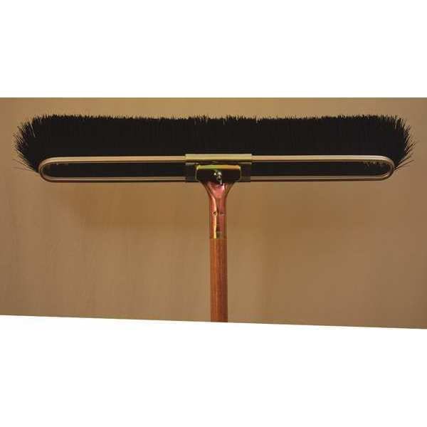 Bruske Products Brush, Black, Medium, Wood, Bolt-On, 23 in., Medium, Black - 2154-CW