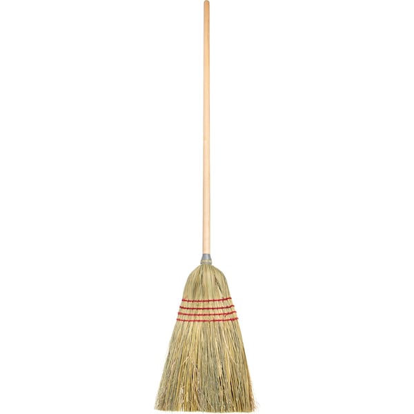 Carlisle Foodservice 12 in Sweep Face Corn Broom, Tan - 4135200