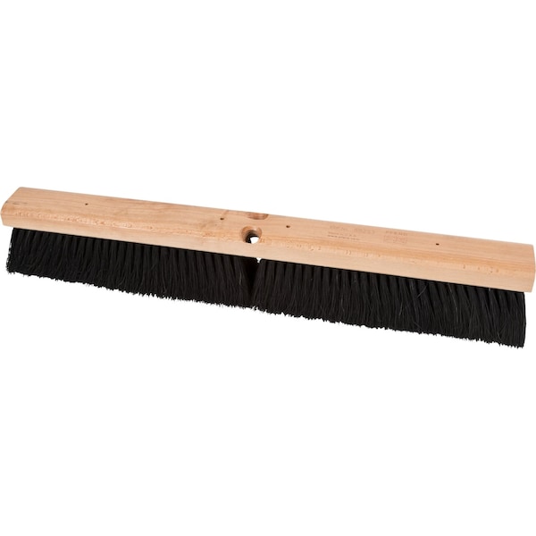 Pferd 24" Medium Sweep Floor Brush - Black Tampico Fill, 3" Trim - 89253