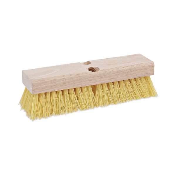 Boardwalk 10 in Sweep Face Broom Head, Cream - BWK3310
