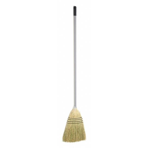 Harper Corn Broom, Light Duty, 10", 39" Metal Hndl - 466