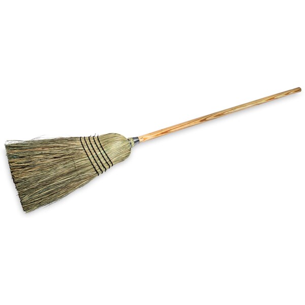 Carlisle Foodservice Blended Corn Broom, 29# Fill, 56", PK12 - 4135067