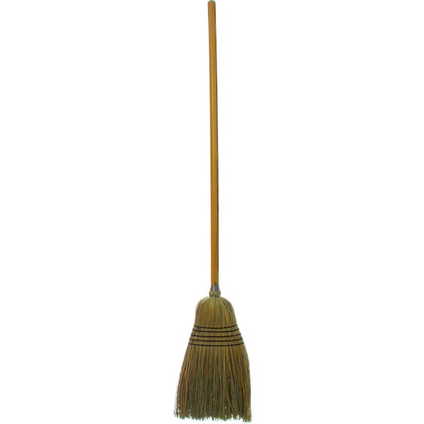 Carlisle Foodservice Blended Corn Broom, 29# Fill, 56", PK12 - 4135067