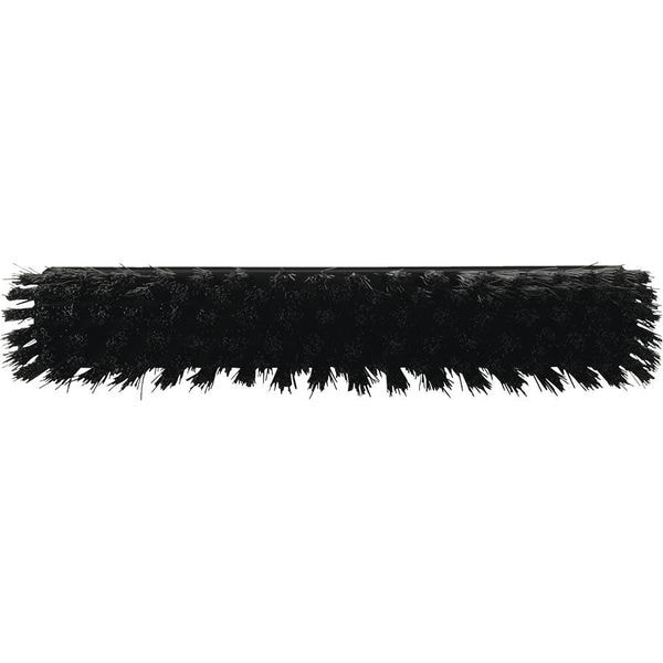 Remco 2 in Sweep Face Broom Head, Stiff, Synthetic, Black - 31669