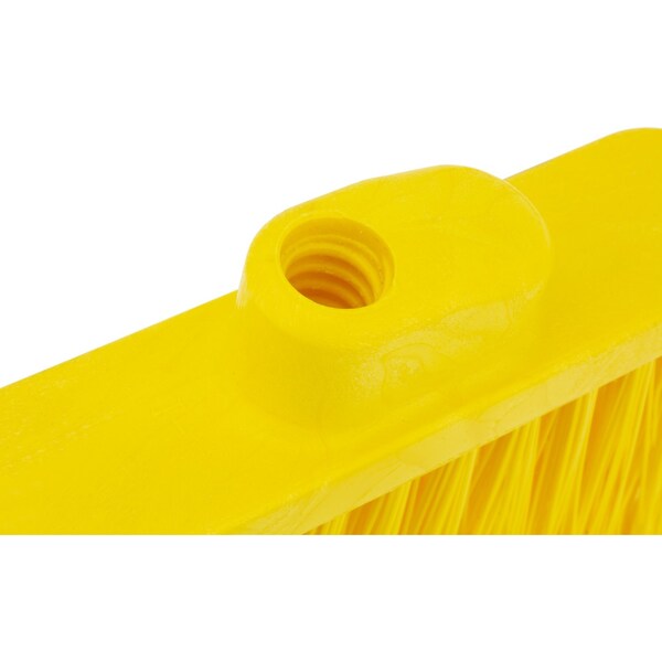 Carlisle Foodservice Med-Duty Angle Broom Head, 12", Ylw, PK12 - 36867EC04