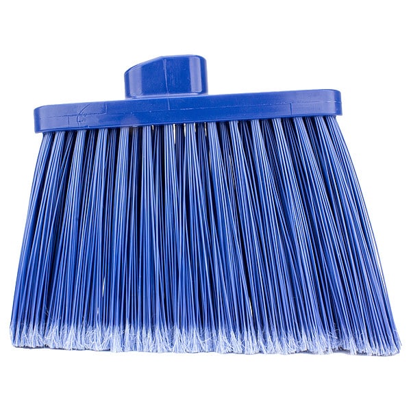 Carlisle Foodservice Med-Duty Angle Broom Head, 12", Blu, PK12 - 36867EC14