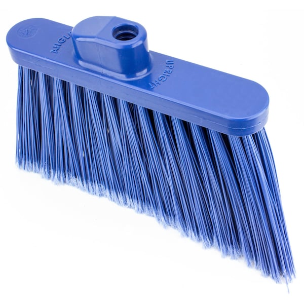 Carlisle Foodservice Med-Duty Angle Broom Head, 12", Blu, PK12 - 36867EC14