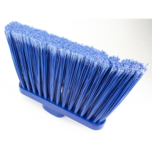 Carlisle Foodservice Med-Duty Angle Broom Head, 12", Blu, PK12 - 36867EC14