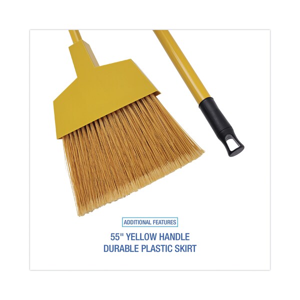 Boardwalk Brooms, 12" L Bristles, 46" L Handle - BWKBRMAXIL