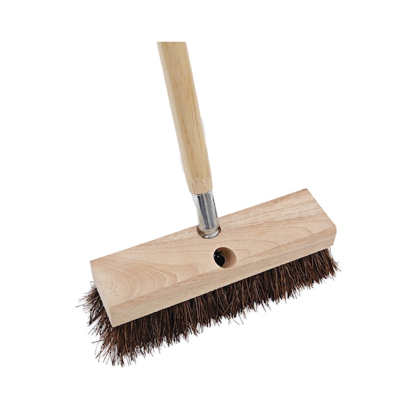 Boardwalk 10 in Sweep Face Broom Head, Brown - BWK3110