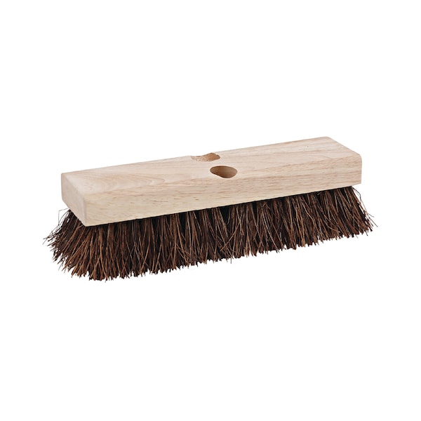 Boardwalk 10 in Sweep Face Broom Head, Brown - BWK3110