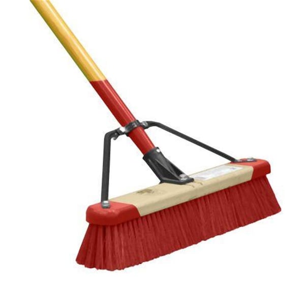 Light House Beauty 7318A Pushbroom Med-Stiff Syn 7318A - LI3109830