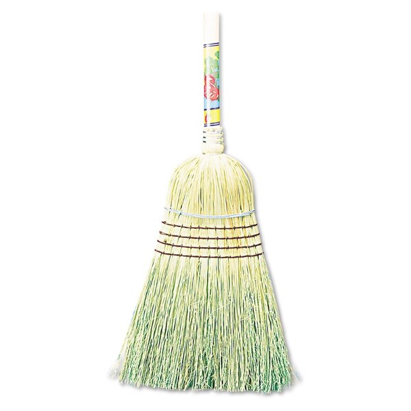 Pinpoint 56 in. Warehouse Broom Corn Fiber Bristles, Natural - PI2495567