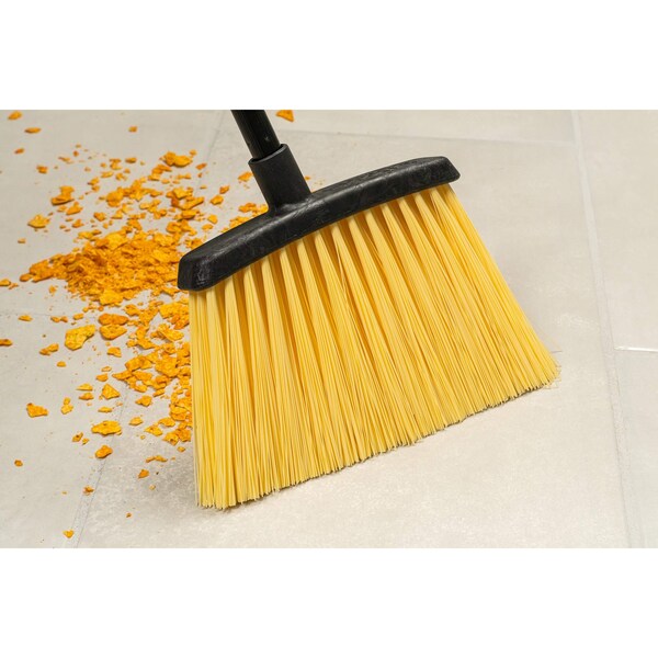 Duo-Sweep Duo-SweepÂ® Unflagged Heavy Duty Angle Broom with Handle, 5.5 in L Bristles, 48" L Handle - 4688500