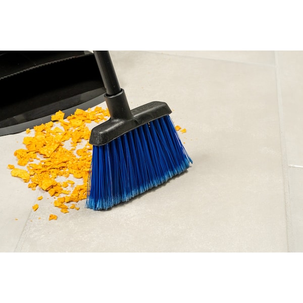 Duo-Sweep Duo-SweepÂ® Flagged Light Industrial Broom Head, 4 in L Bristles, Handle Not Included L Handle - 4685314