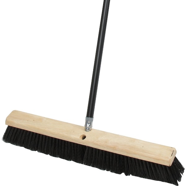 All-Source 24 In. W. x 60 In. L. Metal Handle All-Purpose Push Broom - 89501