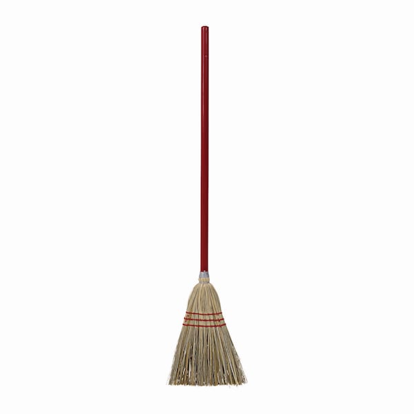 Boardwalk Corn/Fiber Lobby Brooms, 36", Gray/Natural, PK12 - BWKBR10016