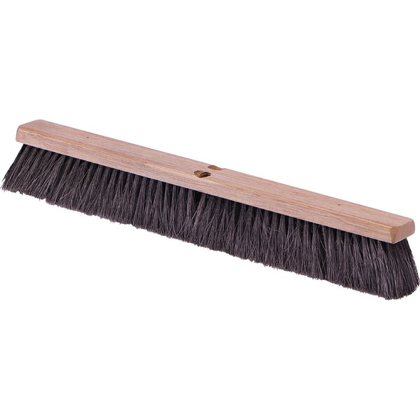 Carlisle Foodservice Flo-Pac, 24in Tampico Sweep, Black, PK12 - 4505403