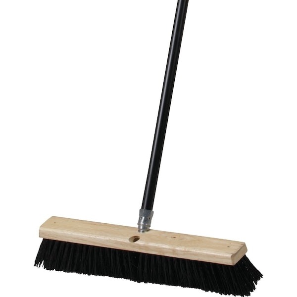 All-Source 18 In. W. x 60 In. L. Metal Handle All-Purpose Push Broom - 89500