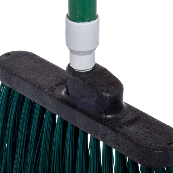 Carlisle Foodservice Angle Broom Unflagged, 56", Green, PK12 - 41083EC09