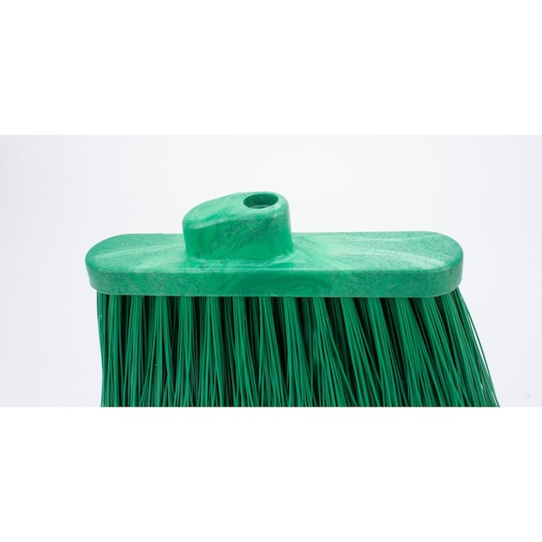 Carlisle Foodservice Hvy-Duty Angle Broom Head, 12", Grn, PK12 - 36868EC09