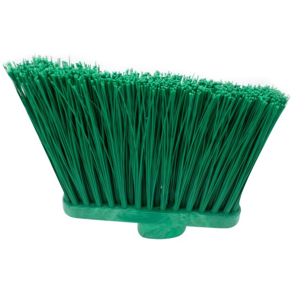 Carlisle Foodservice Hvy-Duty Angle Broom Head, 12", Grn, PK12 - 36868EC09